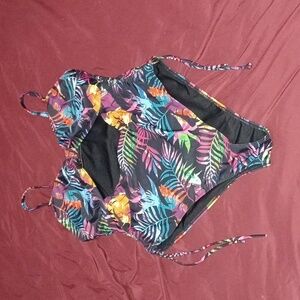 SHEIN Women's Plus Size Colorful Swimwear Size 3XL